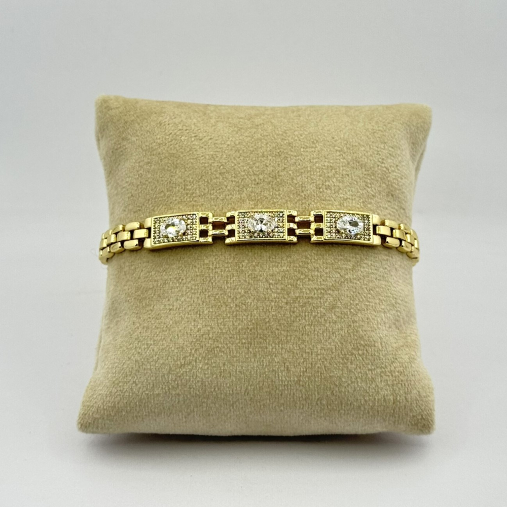 Bratara placata cu aur 18k