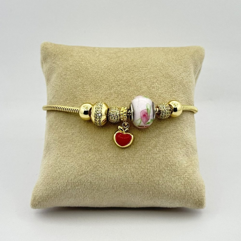 Bratara placata cu aur 18k
