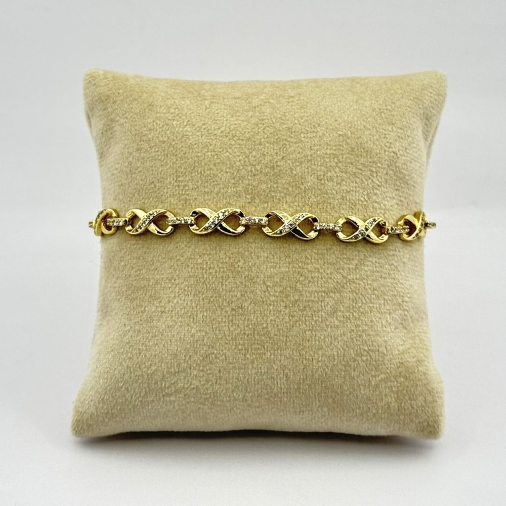 Bratara placata cu aur 18k