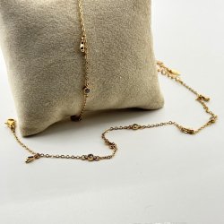 Bratara de picior placata cu aur 18k