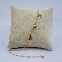 Bratara de picior placata cu aur 18k