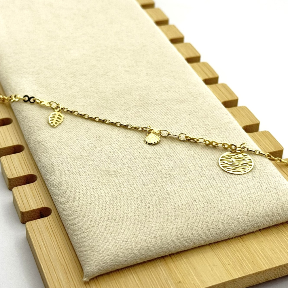 Bratara placata cu aur 18k
