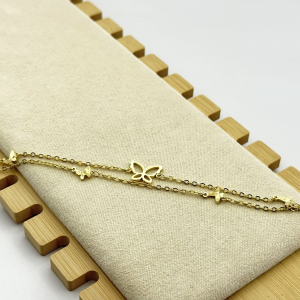 Bratara placata cu aur 18k