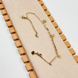 Bratara picior placata aur 18k Bratara picior placata aur 18k