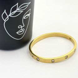 Bratara placata aur 18k