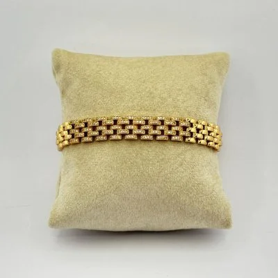 Bratara placata aur 18k
