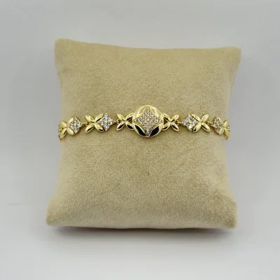Bratara placata aur 18k