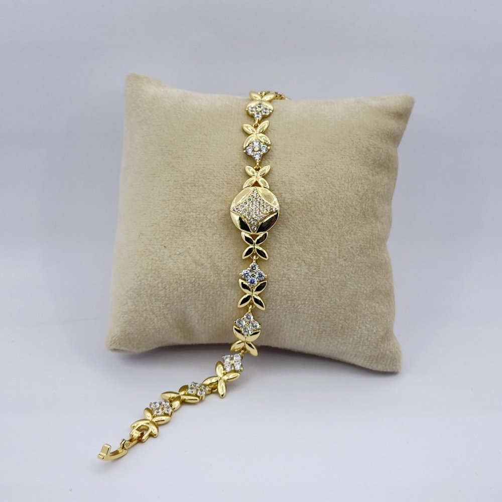 Bratara placata aur 18k