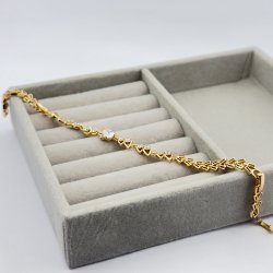 Bratara placata aur 18k