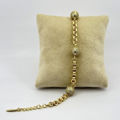 Bratara placata aur 18k 