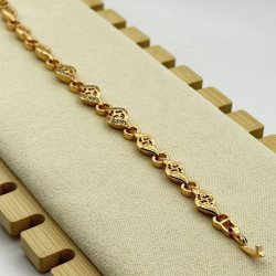 Bratara placata aur 18k 