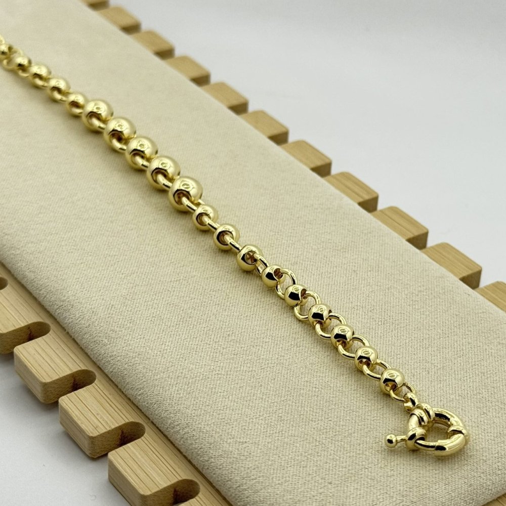 Bratara placata aur 18k