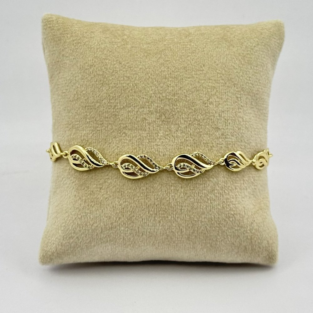 Bratara placata aur 18k