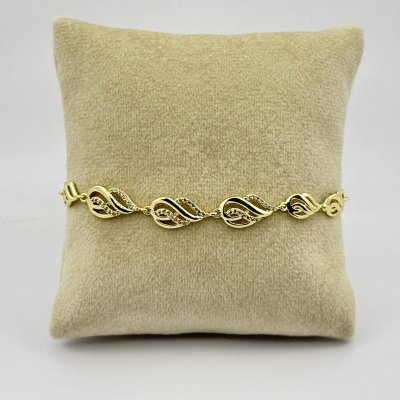 Bratara placata aur 18k