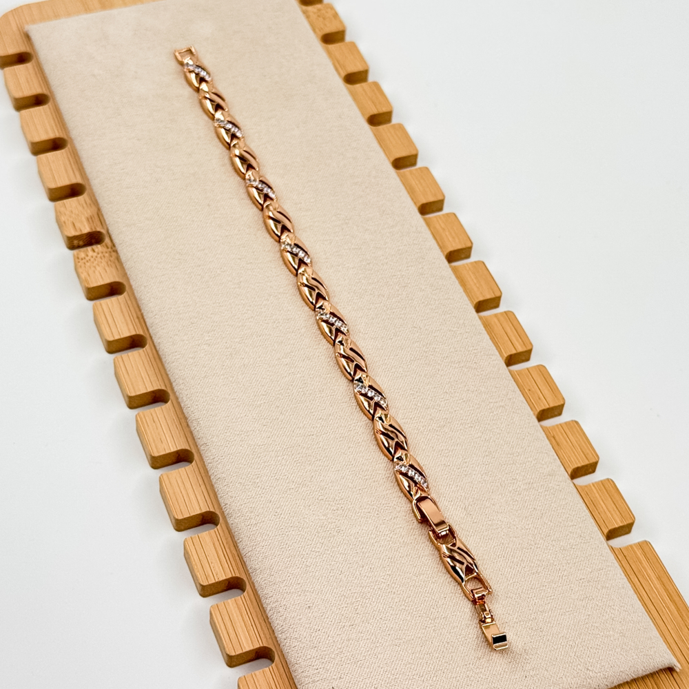 Bratara placata aur 18k clasica Bratara placata aur 18k clasica