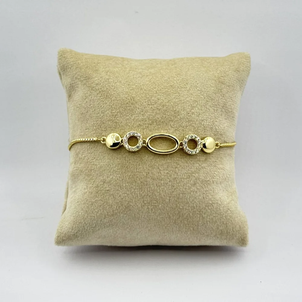 Bratara placata aur 18k eleganta Bratara placata aur 18k eleganta