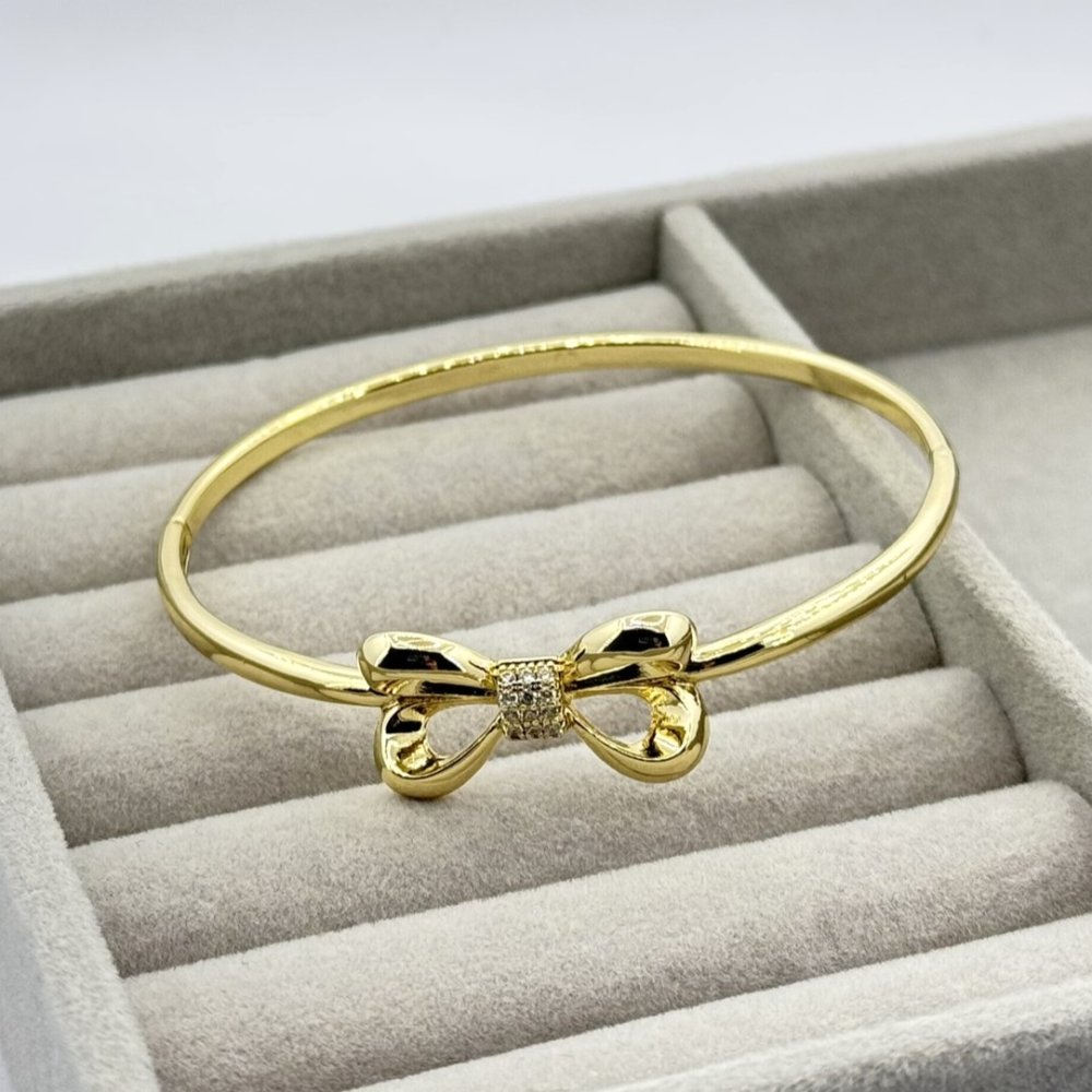 Bratara placata aur 18k fundita feminina
