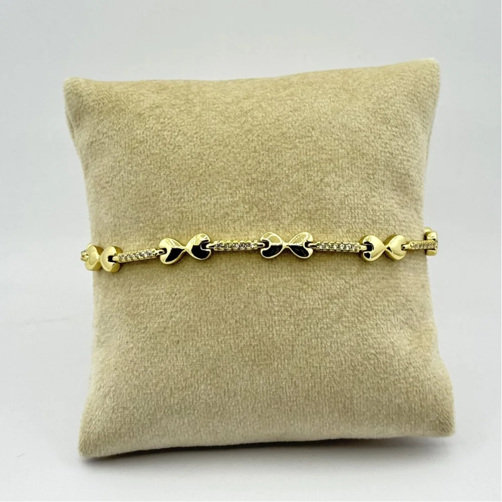 Bratara placata aur 18k fundite Bratara placata aur 18k fundite