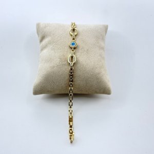 Bratara placata aur 18k galben
