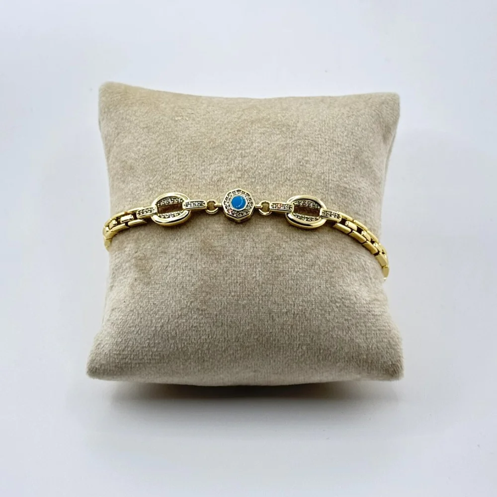 Bratara placata aur 18k galben Bratara placata aur 18k galben
