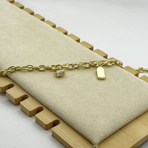 Bratara placata aur 18k galben