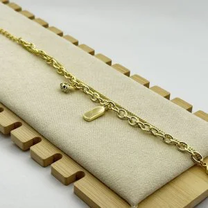 Bratara placata aur 18k galben