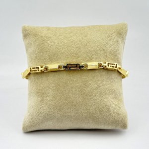 Bratara placata aur 18k galben unisex