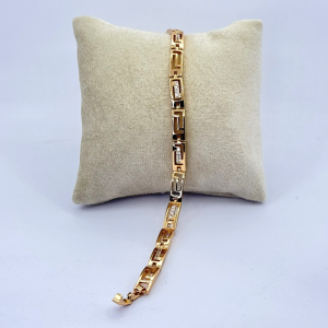 Bratara placata aur 18k model clasic