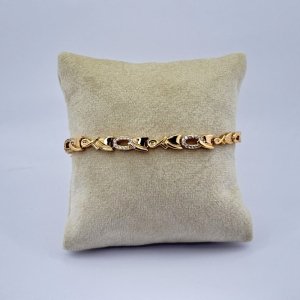 Bratara placata aur 18k moderna