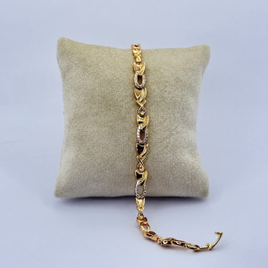 Bratara placata aur 18k moderna
