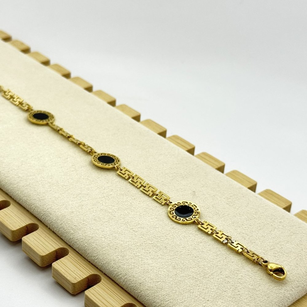 Bratara placata aur 18k moderna