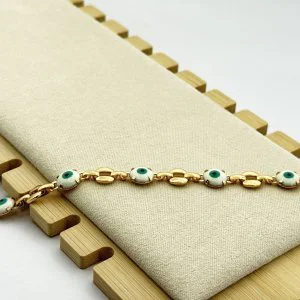 Bratara placata aur 18k Ochiul lui Horus Bratara placata aur 18k Ochiul lui Horus