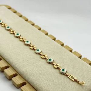 Bratara placata aur 18k Ochiul lui Horus Bratara placata aur 18k Ochiul lui Horus
