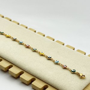 Bratara placata aur 18k Ochiul lui Horus