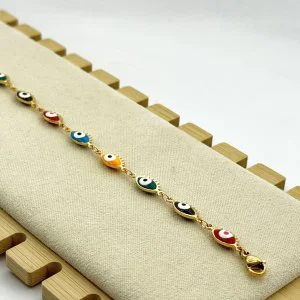 Bratara placata aur 18k Ochiul lui Horus Bratara placata aur 18k Ochiul lui Horus