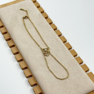 Bratara placata aur 18k pentr mana si deget