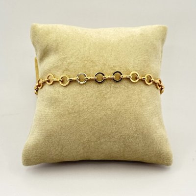 Bratara placata aur 18k unisex