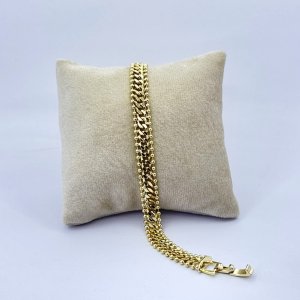 Bratara placata aur 18k unisex