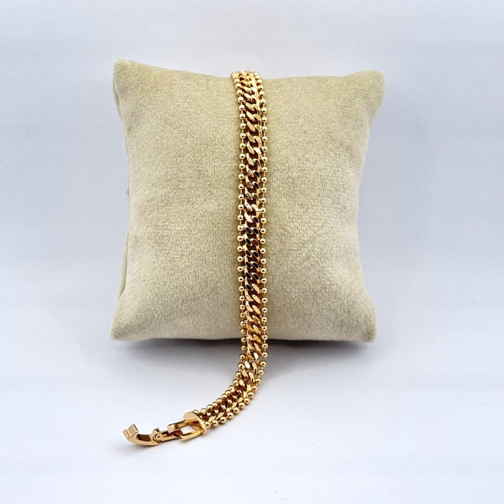 Bratara placata aur 18k unisex Bratara placata aur 18k unisex