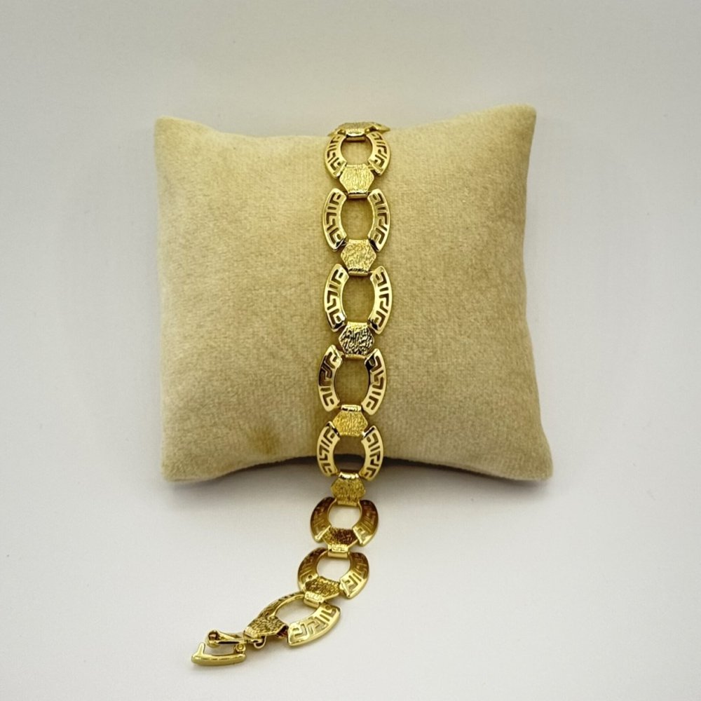 Bratara placata aur 18k unisex Bratara placata aur 18k unisex