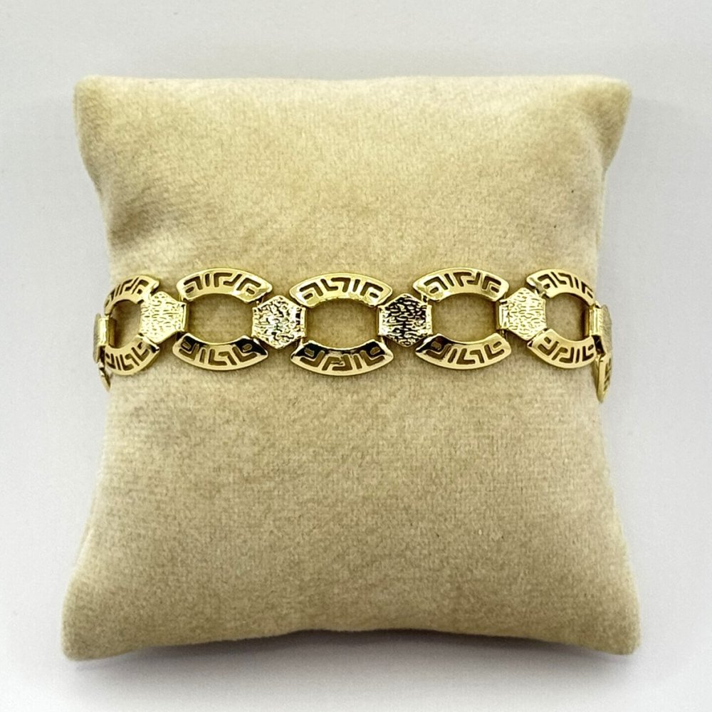 Bratara placata aur 18k unisex Bratara placata aur 18k unisex