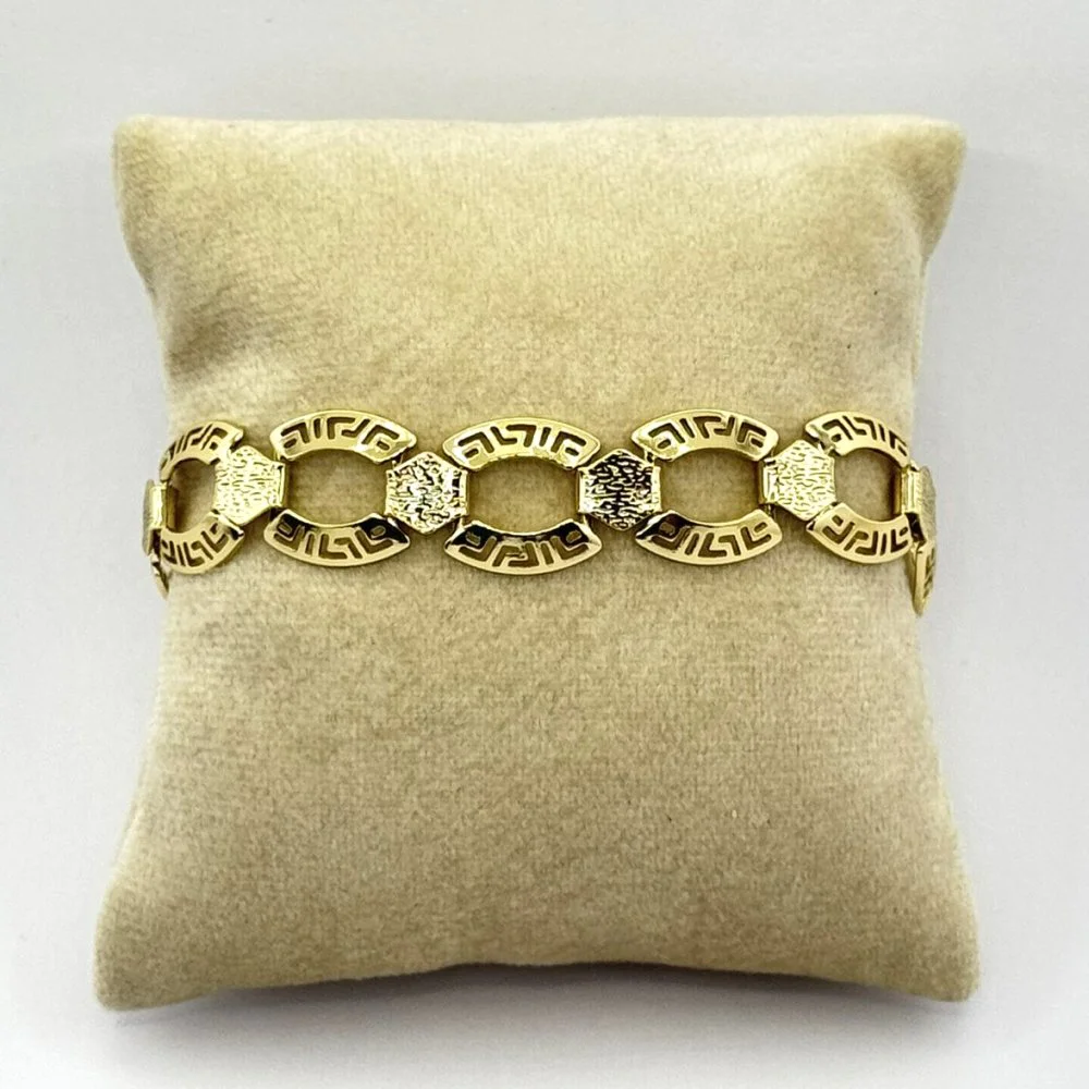 Bratara placata aur 18k unisex Bratara placata aur 18k unisex