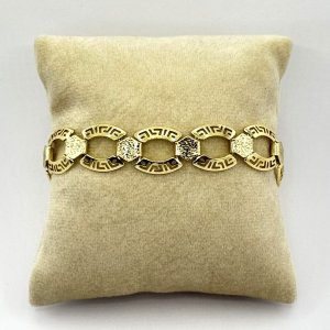 Bratara placata aur 18k unisex Bratara placata aur 18k unisex