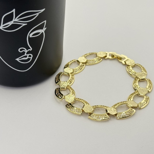 Bratara placata aur 18k unisex