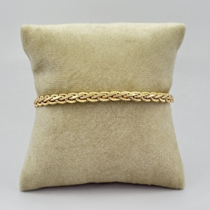 Bratara placata aur 18k unisex