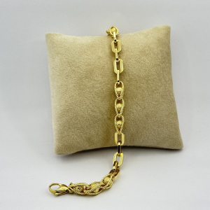 Bratara placata aur 18k unisex