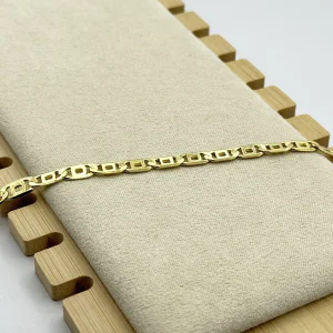 Bratara placata aur 18k unisex