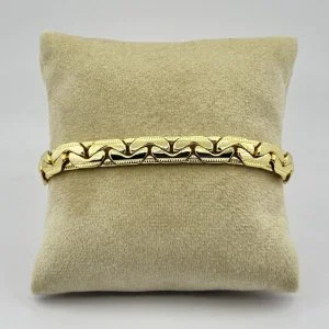 Bratara placata aur 18k unisex