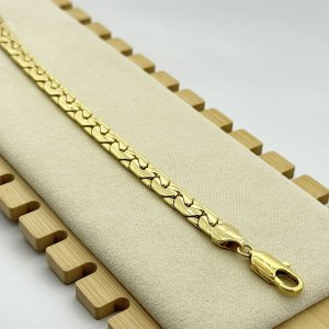 Bratara placata aur 18k unisex Bratara placata aur 18k unisex