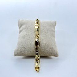 Bratara placata aur 18k